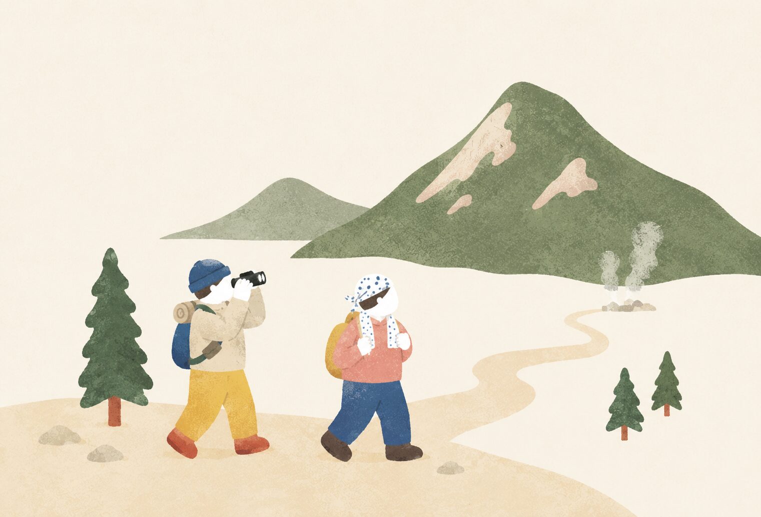 山を探す
