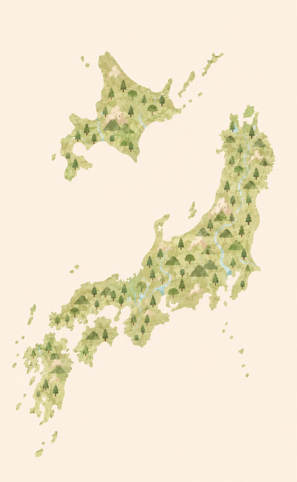 日本地図から山を探す